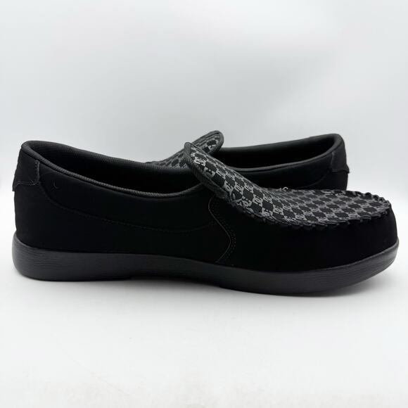 DC Mens Villain 2 Slip On Sneakers US 18 EU 55 Black Leather NIB - Picture 4 of 12